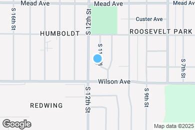 Map image of the property - 2832 S 11th Pl