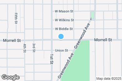 Map image of the property - 331 W Morrell St