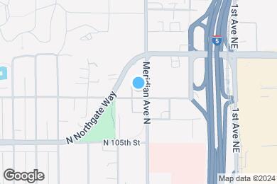 Map image of the property - Meridian Place Apartments