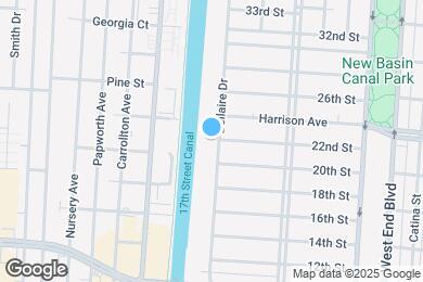 Map image of the property - 6250 Bellaire Dr