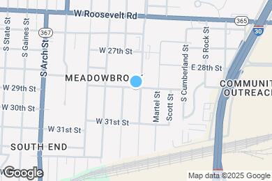 Map image of the property - 2900 S Main St