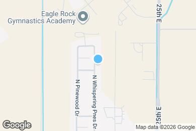 Map image of the property - 2230 N Whispering Pnes Dr