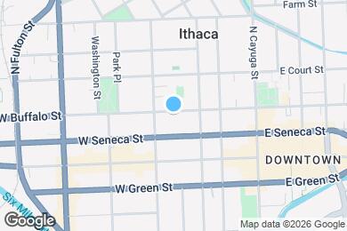 Map image of the property - 319 W Buffalo St