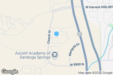 Map image of the property - 1763 N Blaze Ln