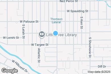 Map image of the property - 2113 S Owyhee St