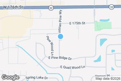 Map image of the property - 17373 Austrian Pine Wy
