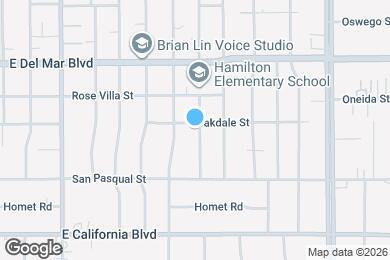 Map image of the property - 367 S Oak Ave