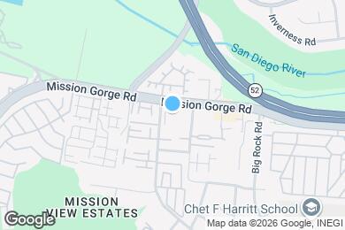 Map image of the property - Vela Santee Apartments
