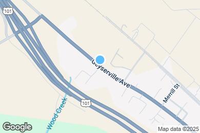 Map image of the property - 123 Geyserville Ave