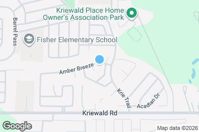 Map image of the property - 9714 Amber Breeze