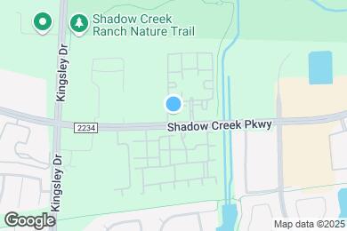 Map image of the property - The Columns at Shadow Creek Ranch