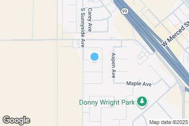 Map image of the property - 1121 Oak Ave