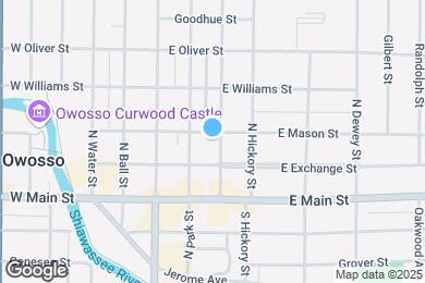 Map image of the property - 222 E Mason St