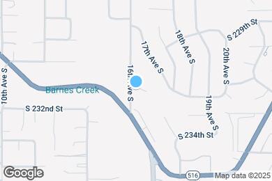 Map image of the property - 23042 16th Ave S