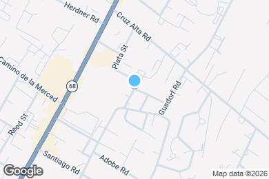 Map image of the property - 1007 Cll De Oro