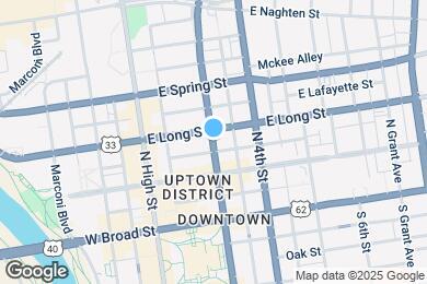 Map image of the property - 110 N 3rd St