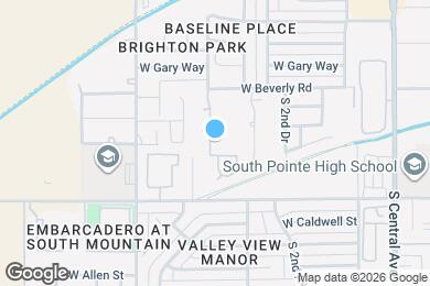 Map image of the property - 8127 S 5th Ave