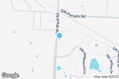 Map image of the property - 1418 SW Winthrop Dr