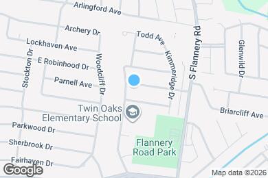 Map image of the property - 13212 E Parnell Ave