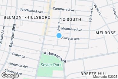 Map image of the property - 1017 Halcyon Ave