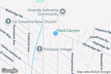 Map image of the property - 5229 Maryland Ave