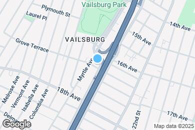 Map image of the property - 72 W Grove Ter