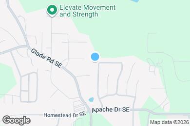 Map image of the property - 131 Aztec Way SE