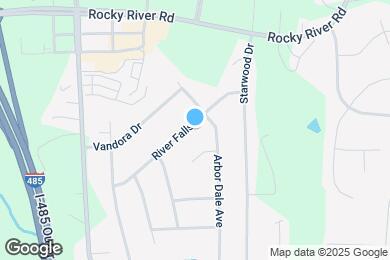 Map image of the property - 5407 River Falls Dr