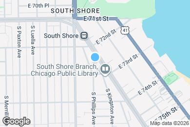 Map image of the property - 7241 S Phillips