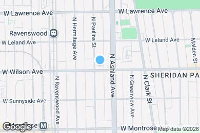 Map image of the property - 4644 N Paulina