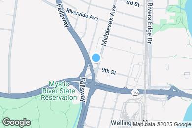 Map image of the property - 607 Fellsway