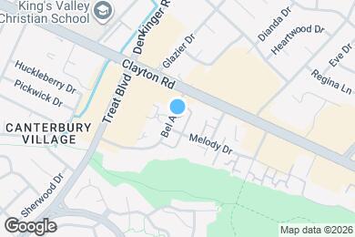 Map image of the property - Bel Air Apartments