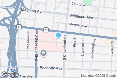 Map image of the property - 220 South