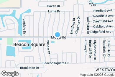 Map image of the property - 3806 Moog Rd