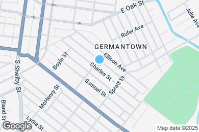 Map image of the property - 1005 Charles St