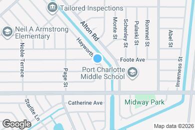 Map image of the property - 1633 Hayworth Rd