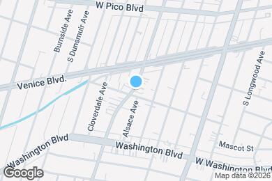 Map image of the property - 1722 S Redondo Blvd