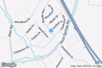 Map image of the property - 503 Breslin Ave