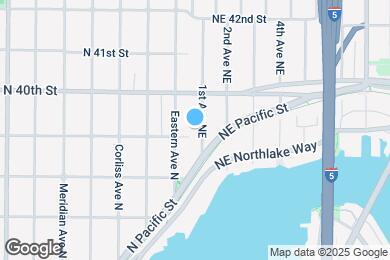 Map image of the property - 3933 1st Ave NE