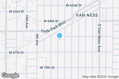 Map image of the property - 6610 6th Ave