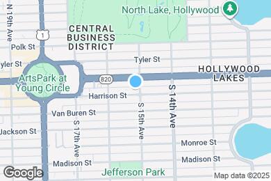 Map image of the property - 1511 Harrison St