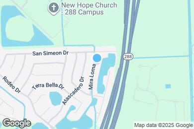 Map image of the property - 30 Mira Loma Dr