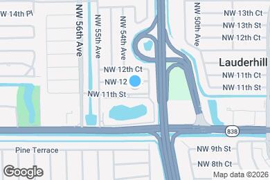Map image of the property - 5301 NW 11th St