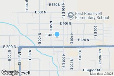 Map image of the property - 552 E 300 N
