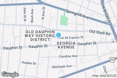 Map image of the property - 1203 New St Francis St