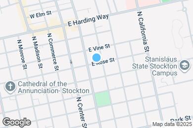 Map image of the property - 140 E Rose St