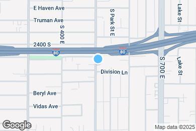 Map image of the property - 2455 S 500 E