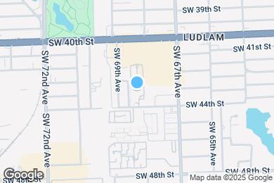 Map image of the property - 6821 SW 44th St