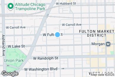 Map image of the property - 218 N Elizabeth St