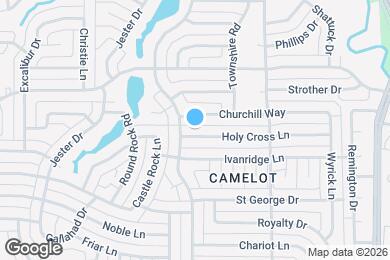 Map image of the property - 2925 Holy Cross Ln